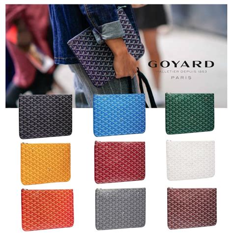 goyard senat limited edition colors|goyard senat bag.